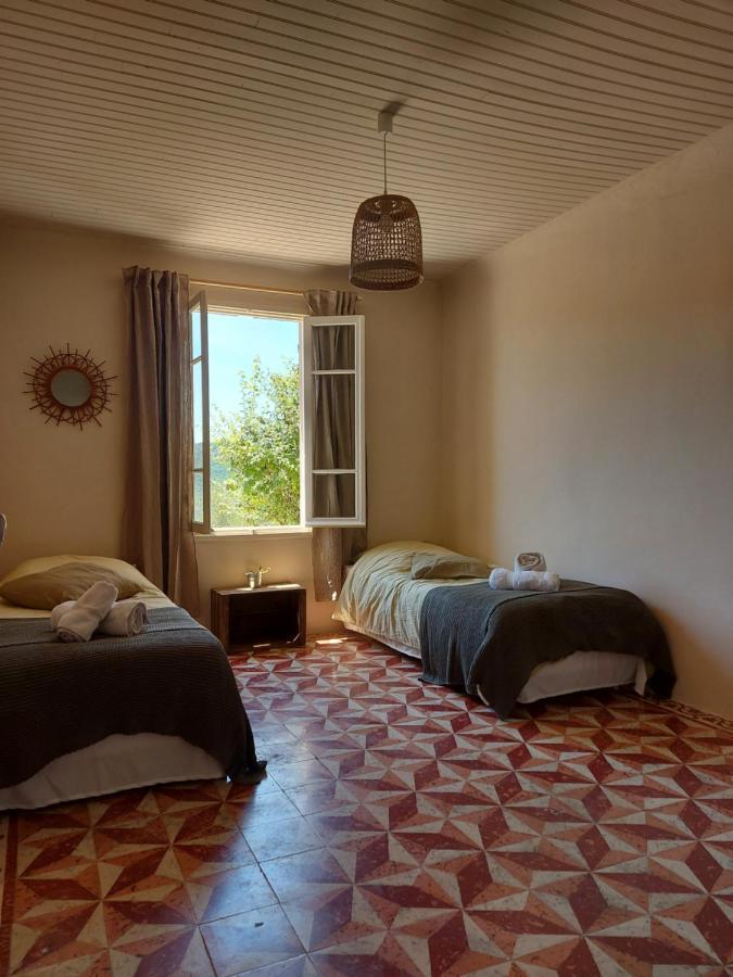 Maison à la campagne avec SPA et piscine Tourrettes-sur-Loup Exterior foto